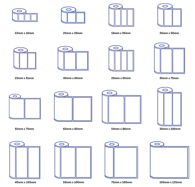 Roll rectangle label options