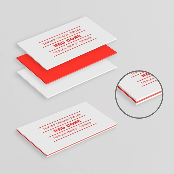  Businesscards - Triplex - Red - 700px