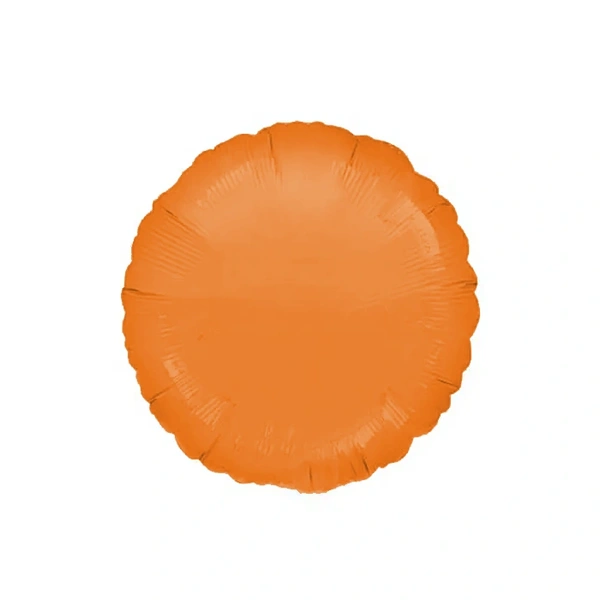  Balloons - Foil - Orange